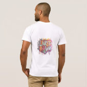 Tシャツ特集「Linked By Love」。 Tシャツ (裏面フル)