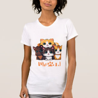 Tシャツ用の子猫 Tシャツ