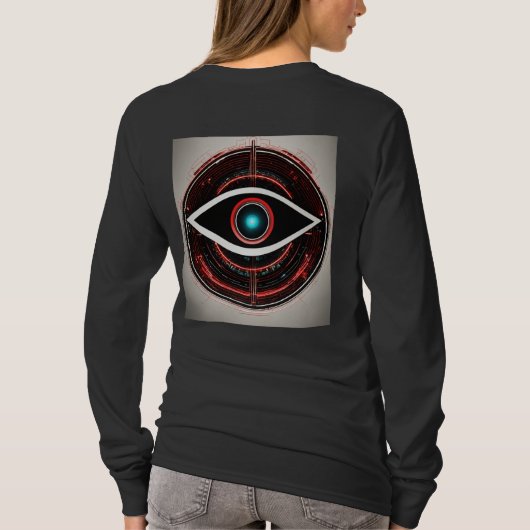 Tシャツ用エピックムービータイトルデザイン: Kalki 2896インチ Tシャツ (裏面)