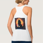 Tシャツ用デザインLION タンクトップ (裏面)