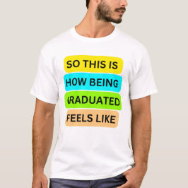 Tシャツ白SO_THIS_IS_HOW_BEING_GRADED_感じ Tシャツ