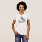 Tシャツ私はさえずります Tシャツ (正面フル)