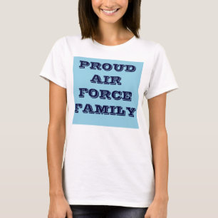 Tシャツ空誇りを持った軍家族 Tシャツ