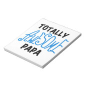 Tシャツ素晴らしとギフトをトータルにパパ ノートパッド (回転)