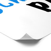 Tシャツ素晴らしとギフトをトータルにパパ ポスター (角)