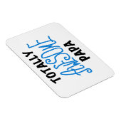 Tシャツ素晴らしとギフトをトータルにパパ マグネット (右側)