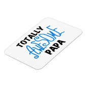 Tシャツ素晴らしとギフトをトータルにパパ マグネット (左側)