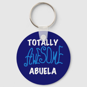 Tシャツ素晴らしとギフトを完備したAbuela Blue キーホルダー