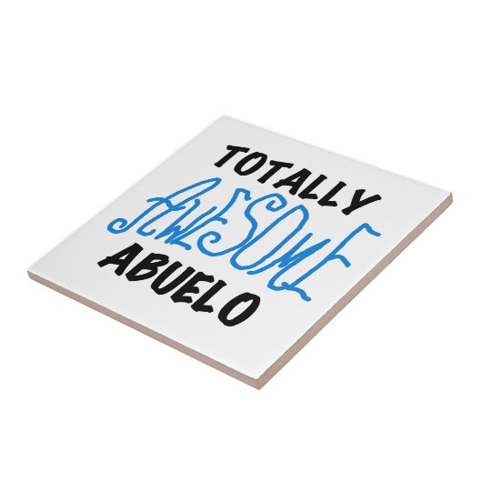 Tシャツ素晴らしとギフトを完備 タイル (側面)