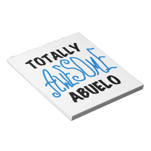 Tシャツ素晴らしとギフトを完備 ノートパッド (アングル)