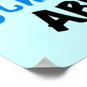 Tシャツ素晴らしとギフトを完備 ポスター (角)