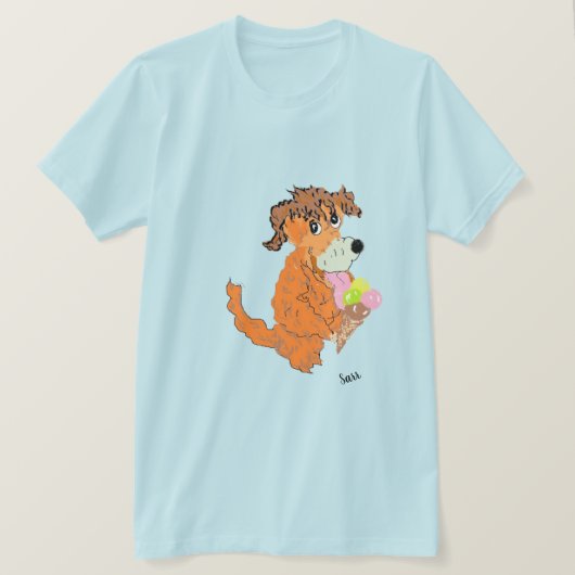 Tシャツ素晴らし：暑い夏の日 Tシャツ (デザイン正面)