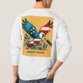 Tシャツ統一された州トレディング2025 Tシャツ (裏面)