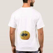 tシャツ絵文字おもしろい（絵文字） tシャツ (裏面)