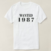 Tシャツ誕生日 Tシャツ (デザイン正面)