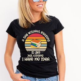 Tシャツ読のない日 Tシャツ