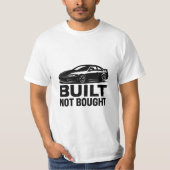 Tシャツ買以外のTシャツの組み込み – カスタム自動車ファン Tシャツ (正面)