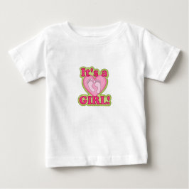 Tシャツ赤ちゃんシャワー ベビーTシャツ