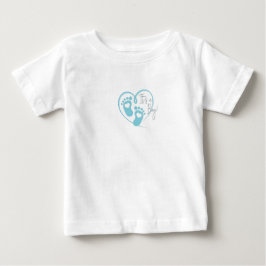 Tシャツ赤ちゃんシャワー ベビーTシャツ