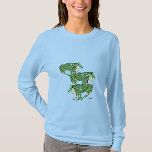 Tシャツ遊: Leap Frog's Tシャツ (正面)