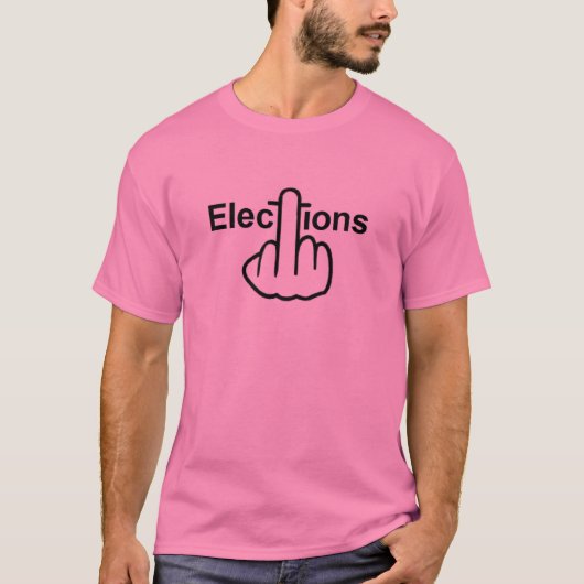 Tシャツ選挙フリップ Tシャツ (正面)