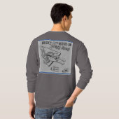 Tシャツ長袖2022懇親会 Tシャツ (裏面フル)