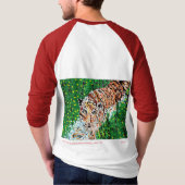 Tシャツ長袖/タイガー Tシャツ (裏面)