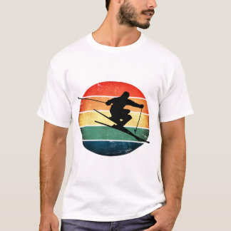 Tシャツ雪 – ウィンタースポーツ Tシャツ