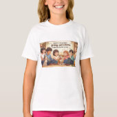 Tシャツ養子縁組T与えシャツ – 「家族でペット」 Tシャツ (正面)