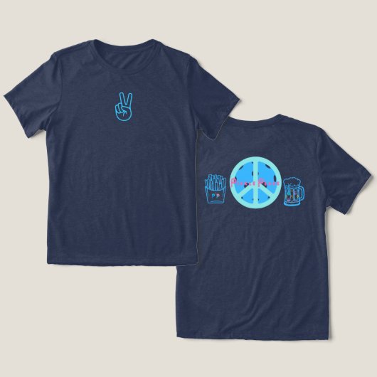 Tシャツ (デザイン正面&裏面)
