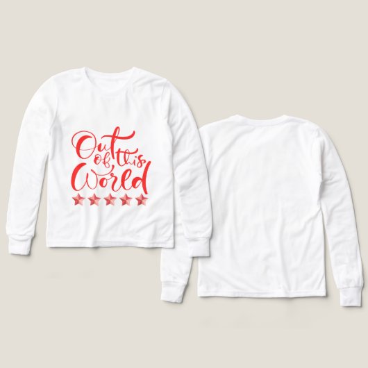 Tシャツ (デザイン 正面&背面)