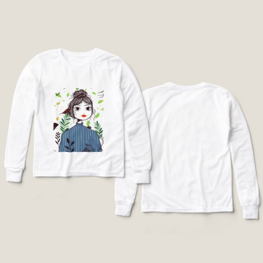 Tシャツ (デザイン 正面&背面)