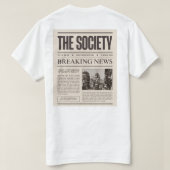   Tシャツ (デザイン裏面)
