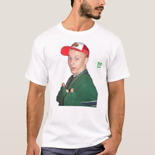 !!! 、!!! Tシャツ (正面)