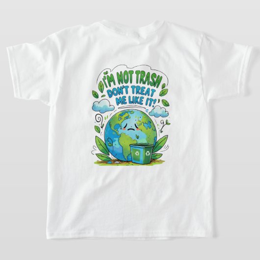 Tシャツ (レイダウン裏面)