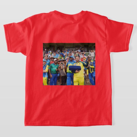 Tシャツ (レイダウン裏面)