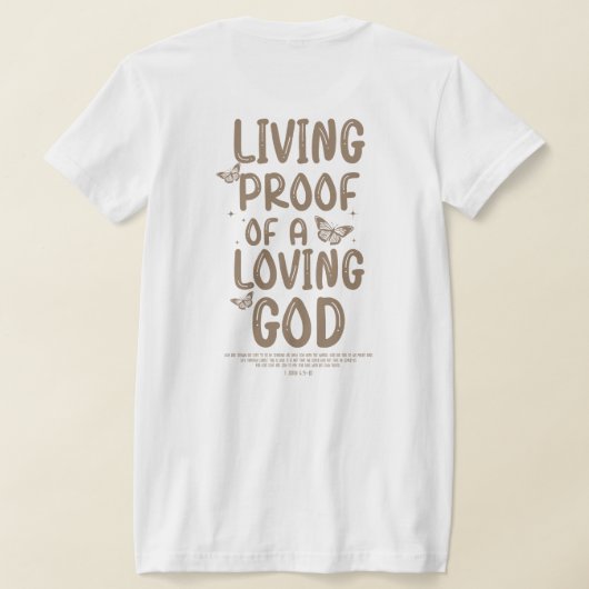 Tシャツ (レイダウン裏面)