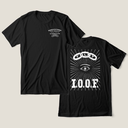 Tシャツ (デザイン正面&裏面)
