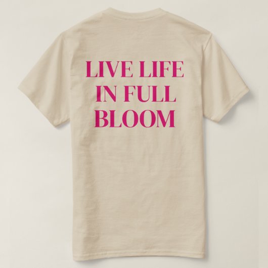 Tシャツ (デザイン裏面)