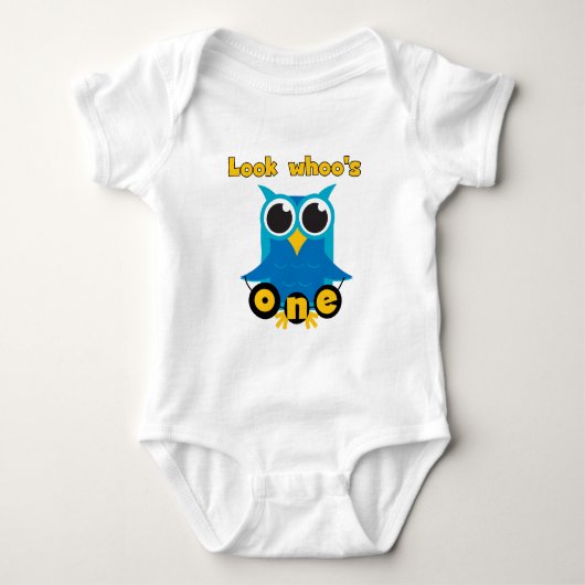 Tシャツ1枚とギフト1枚を見る ベビーボディスーツ (正面)