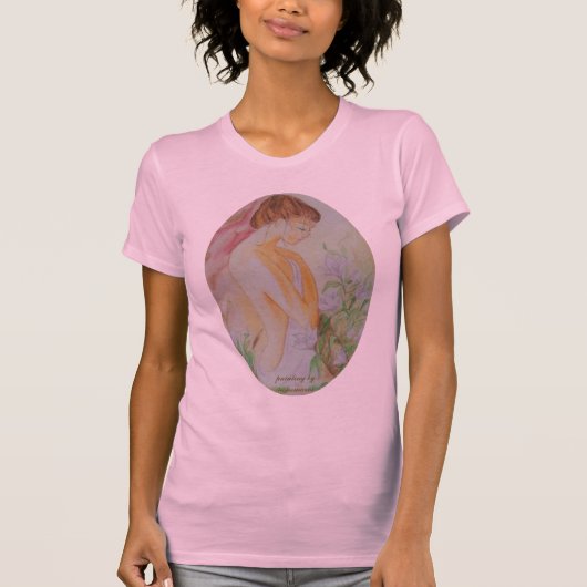 Tシャツ2のユリ Tシャツ (正面)