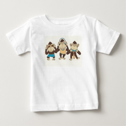 Tシャツ3枚 ベビーTシャツ (正面)