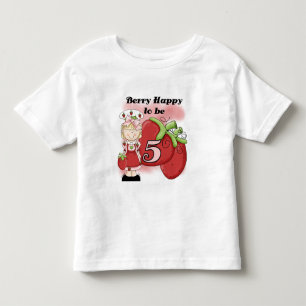 Tシャツ5枚とギフトを楽しんでブロンドベリー トドラーTシャツ
