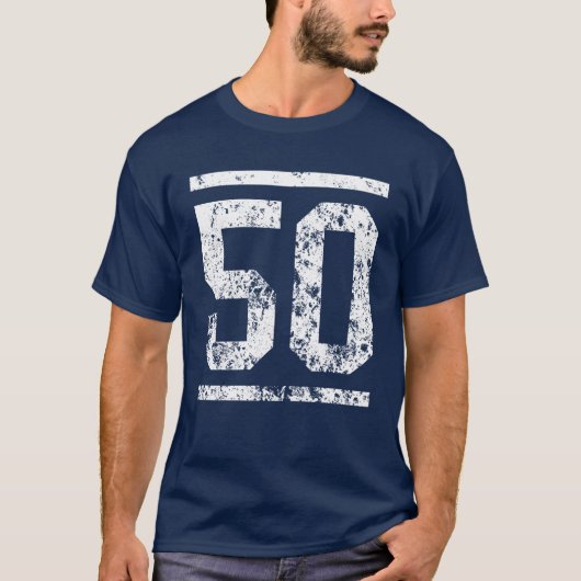 Tシャツ50歳の Tシャツ (正面)