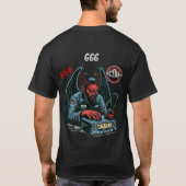 Tシャツ666アートワーク Tシャツ (裏面)
