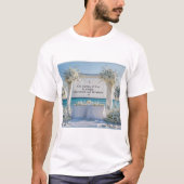 Tシャツ - お揃いのカップル ウェディングTシャツ 男女兼用 (正面)