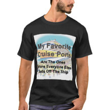 Tシャツ - お気に入りのクルーズ寄港地