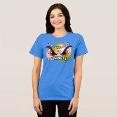 Tシャツ:お気に入り(青) トライブレンドTシャツ (正面全面)