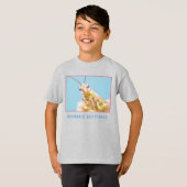 Tシャツ - かわいいけど恐ろしい (正面フル)