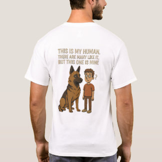Tシャツ これは私の飼い主です 